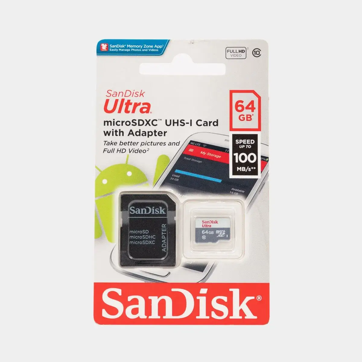 Memoria MicroSD 64GB SanDisk