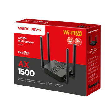Router AX1500 Gigabit Mercusys MR62X