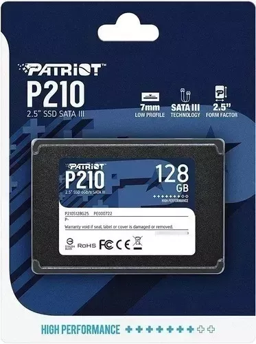 SSD Patriot 128GB P210