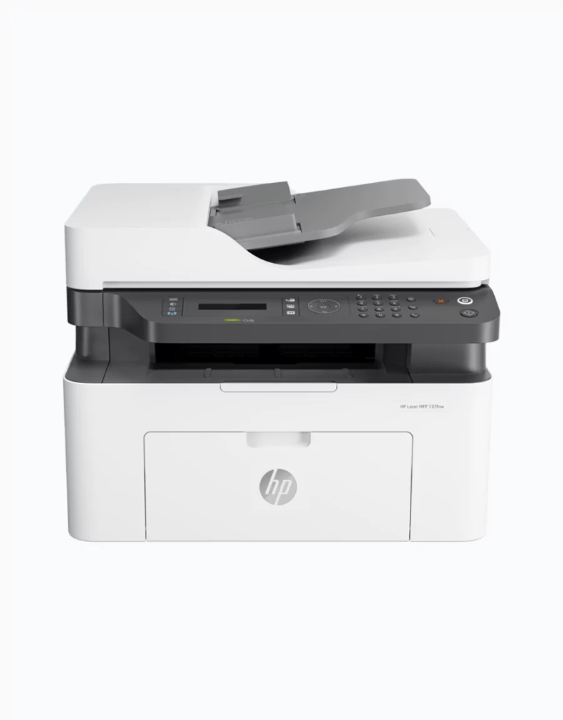 Impresora Laser Multifuncional Monocromática HP 137FNW
