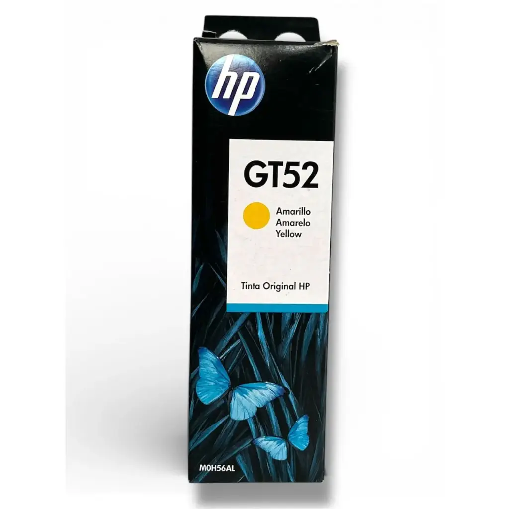 Tinta HP GT52 Amarillo