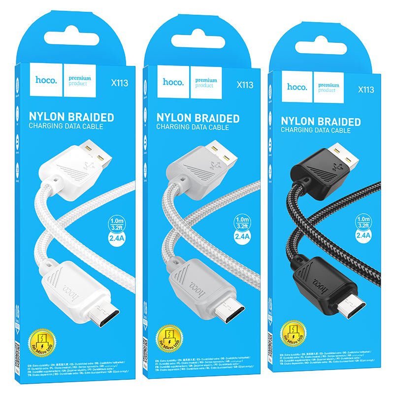 Cable Micro USB Hoco X113