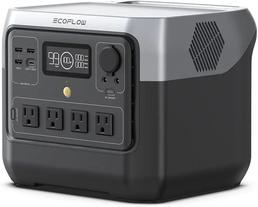 Power Station 800W / 768WH Ecoflow River 2 Pro Carga Rapida EFR620