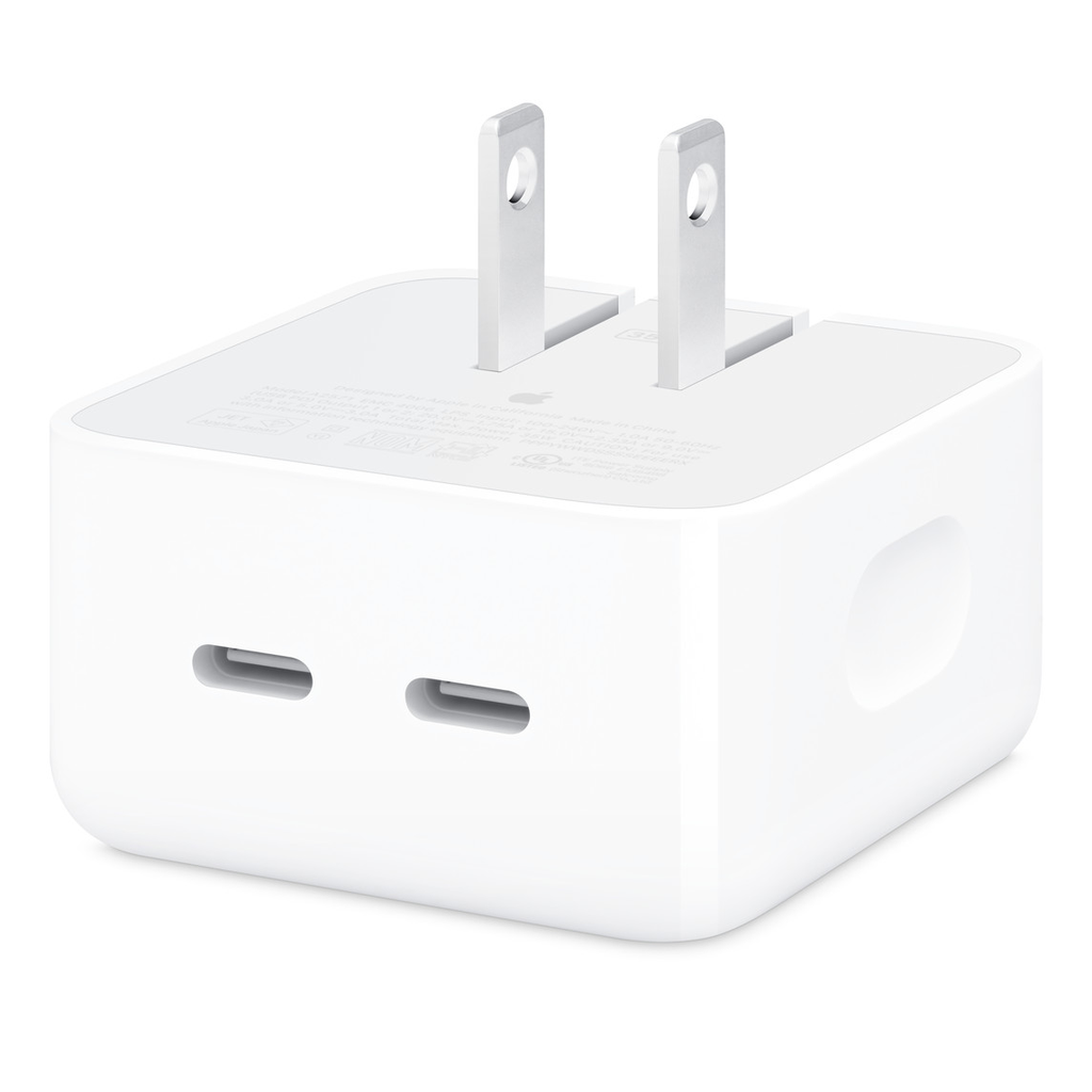Cargador Apple Dual USB-C 35W Original