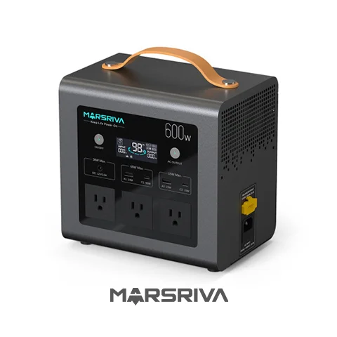 Power Station 600W Marsriva MP6 Plus (512WH/12.8V/40000MAH)