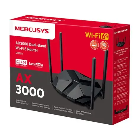 Router AX3000 Mercusys MR85X