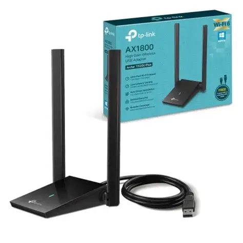 Tarjeta De Red Wifi USB AX1800 Archer Tp-link TX20U Plus