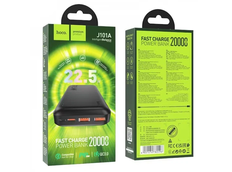 [PWE0003] Power Bank 20.000 mAh 22.5W Hoco J101A