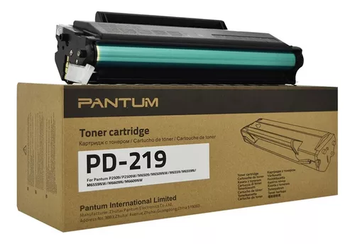 [IMP0005] Toner Pantum PD-219 - P2509W / M6559NW