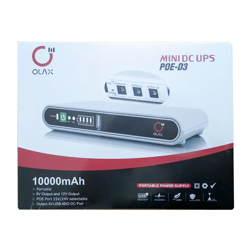 [UPS0009] UPS Mini 10.000 mAh Olax POE-D3