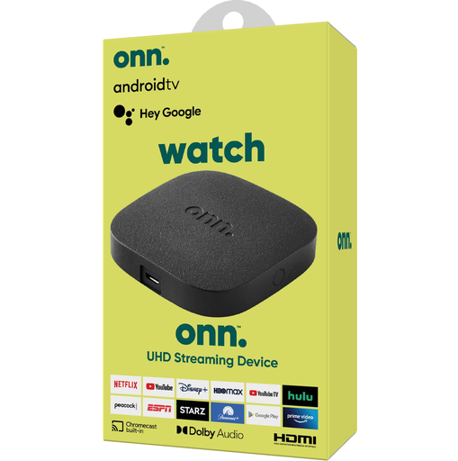 [CNV0004] Watch Onn Google TV 4K