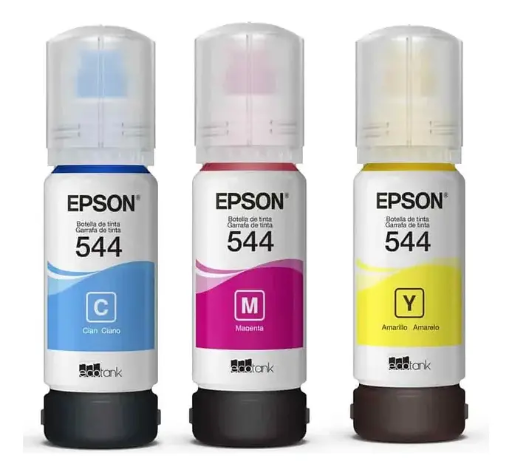[IMP0031] Kit Tinta Epson T544 Cyan Magenta Amarillo