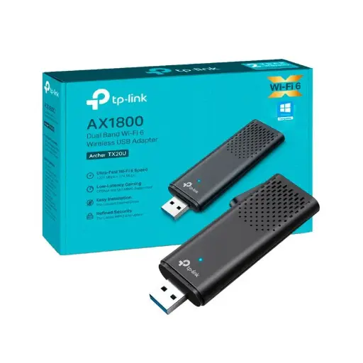 [RED0061] Tarjeta De Red Wifi USB AX1800 Archer Tp-link TX20U