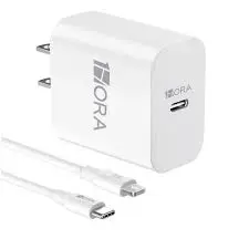 [CRG0037] Cargador 20W USB-C + Cable tipo Lightning 1HORA GAR154